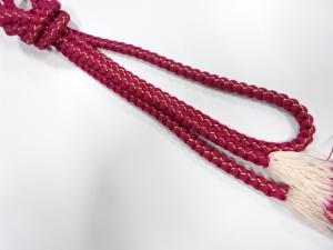 正絹　手組帯締め